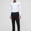 Pantalón de esmoquin de lino italiano elástico Capstone Pantalón de esmoquin de lino italiano elástico Capstone