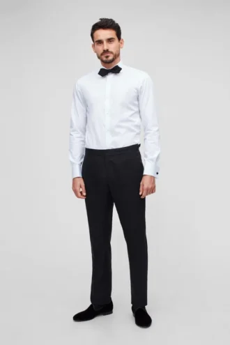 Pantalón de esmoquin de lino italiano elástico Capstone