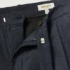 Pantalón de lana plisada italiana Pantalón de lana plisada italiana