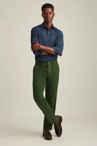 Pantalón de molesquín italiano elástico