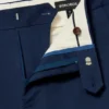 Pantalón de traje de algodón elástico italiano