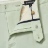 Pantalón de traje de algodón elástico italiano
