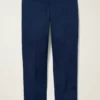 Pantalón de traje de algodón elástico italiano