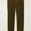 Pantalón de traje de algodón italiano con acabado de ante Pantalón de traje de algodón italiano con acabado de ante