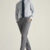 Pantalón de traje italiano de alto rendimiento