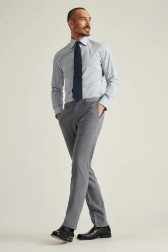 Pantalón de traje italiano de alto rendimiento