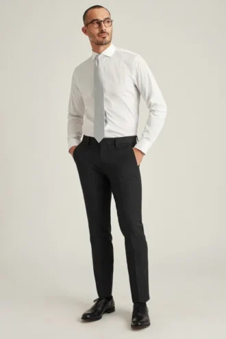 Pantalón de traje italiano de alto rendimiento
