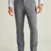 Pantalón de traje italiano de alto rendimiento
