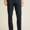 Pantalón de vestir de algodón elástico italiano Pantalón de vestir de algodón elástico italiano