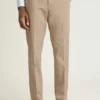 Pantalón de vestir de algodón elástico italiano Pantalón de vestir de algodón elástico italiano