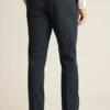Pantalón de vestir de algodón elástico italiano Pantalón de vestir de algodón elástico italiano