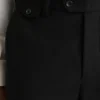 Pantalón de vestir italiano de lana cepillada Jetsetter