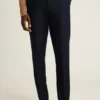 Pantalón de vestir italiano de lana cepillada Jetsetter