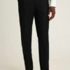 Pantalón de vestir italiano de lana cepillada Jetsetter