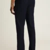Pantalón de vestir italiano de lana cepillada Jetsetter