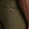 Pantalón de vestir italiano de lana cepillada Jetsetter