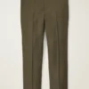 Pantalón de vestir italiano de lana cepillada Jetsetter