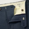 Pantalón de vestir italiano de seersucker Jetsetter