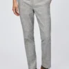 Pantalón elástico teñido en hilo italiano Pantalón elástico teñido en hilo italiano