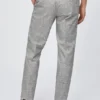 Pantalón elástico teñido en hilo italiano Pantalón elástico teñido en hilo italiano