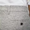 Pantalón elástico teñido en hilo italiano Pantalón elástico teñido en hilo italiano