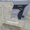 Pantalón elástico teñido en hilo italiano Pantalón elástico teñido en hilo italiano