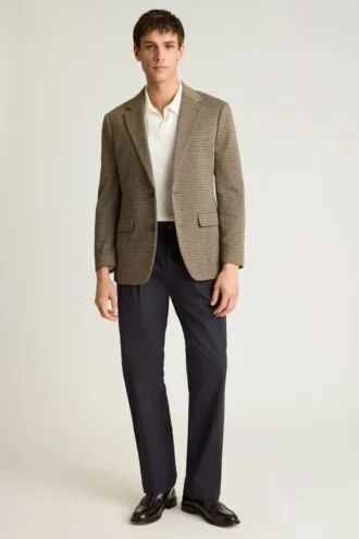 Pantalones chinos con pliegues para hombre de Bonobos | Corte holgado de estilo vintage