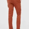 Pantalones chinos de algodón orgánico elástico Pantalones chinos de algodón orgánico elástico