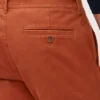 Pantalones chinos de algodón orgánico elástico Pantalones chinos de algodón orgánico elástico