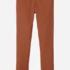 Pantalones chinos de algodón orgánico elástico Pantalones chinos de algodón orgánico elástico