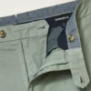 Pantalones chinos de algodón y lino refinados Pantalones chinos de algodón y lino refinados