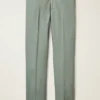 Pantalones chinos de algodón y lino refinados Pantalones chinos de algodón y lino refinados