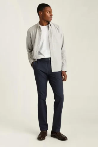 Pantalones chinos de espiga para hombre de Bonobos | Tacto suave de franela cepillada