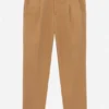 Pantalones chinos elásticos con pliegues Pantalones chinos elásticos con pliegues