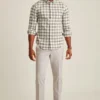 Pantalones chinos elásticos italianos Pantalones chinos elásticos italianos