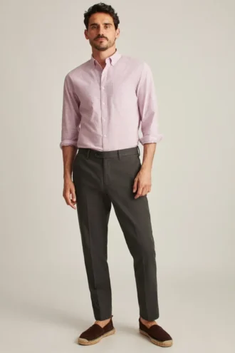 Pantalones chinos elásticos italianos