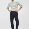 Pantalones chinos elásticos refinados Pantalones chinos elásticos refinados