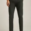 Pantalones chinos elásticos refinados Pantalones chinos elásticos refinados