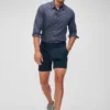 Pantalones cortos chinos de verano ligeros y elásticos Pantalones cortos chinos de verano ligeros y elásticos