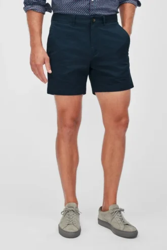 Pantalones cortos chinos de verano ligeros y elásticos