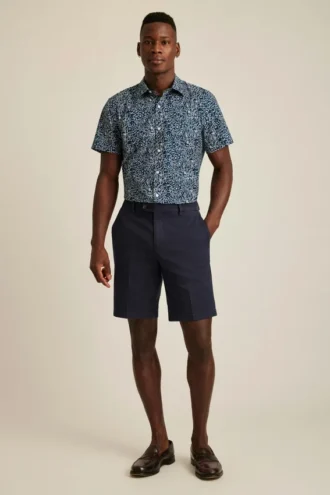 Pantalones cortos chinos elásticos italianos