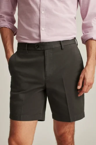 Pantalones cortos chinos elásticos italianos