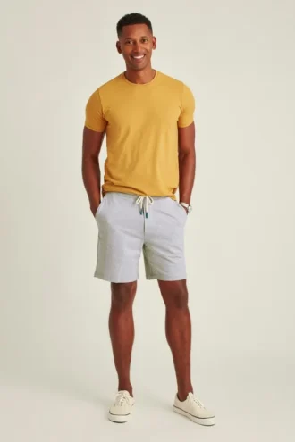 Pantalones cortos de felpa elástica