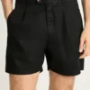 Pantalones cortos de lino Coastal para hombre