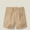 Pantalones cortos de lino Coastal para hombre