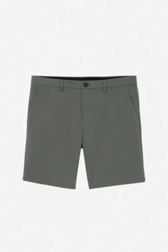 Pantalones cortos elásticos de chino técnico