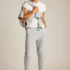 Pantalones de chándal de felpa elástica Pantalones de chándal de felpa elástica