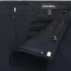 Pantalones de lana elástica con pliegues Pantalones de lana elástica con pliegues