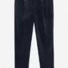 Pantalones de pana elástica con pliegues Pantalones de pana elástica con pliegues