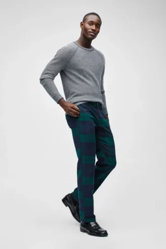 Pantalones de pana elástica para las fiestas